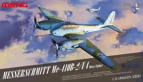 Messerschmitt Me-410B-2/U4 1:48 Meng LS001