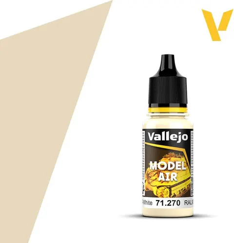 Vallejo 71270 White RAL9001 Model Air farba 18ml