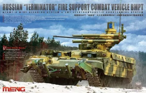 BMPT „Terminator” z systemem rozminowywania KMT-8 1:35 Meng TS010