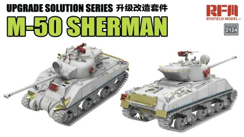Zestaw modernizacyjny M-50 Sherman 1:35 Rye Field Model 2124