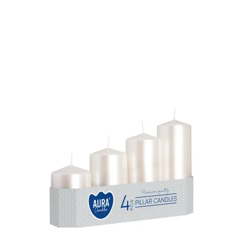 Walce stopniowane perłowa biel sw50/4-190 Aura