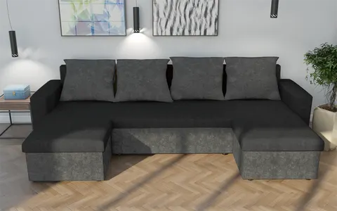 Narożnik LOGAN 300 cm Tapicerowany, Z Funkcją Spania