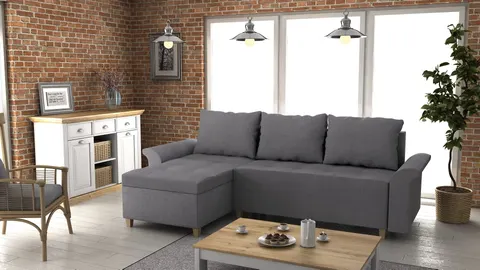 Narożnik LENOX 240 cm Tapicerowany, Z Funkcją Spania