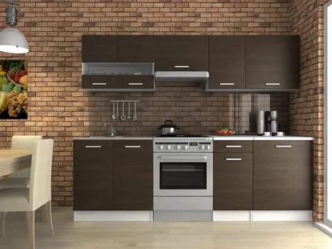 Kuchnia LUIZA III 2,4 m 240 Wenge