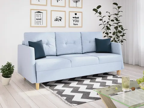 Kanapa BRITA 214 cm Tapicerowana, Z Funkcją Spania