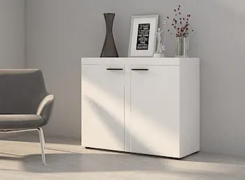 Komoda RUMBA 2F biała