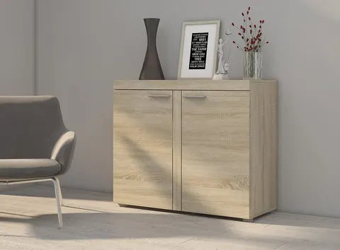 Komoda RUMBA 2F dąb sonoma