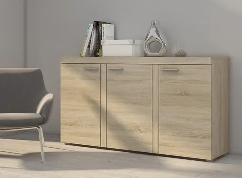 Komoda RUMBA 3F dąb sonoma