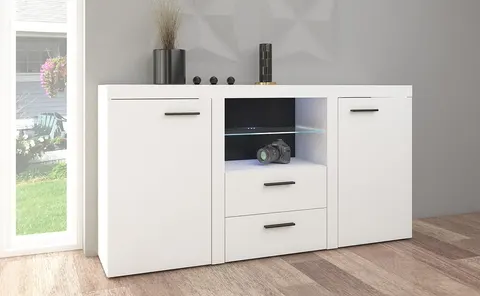 Komoda RUMBA 2F 2S biała