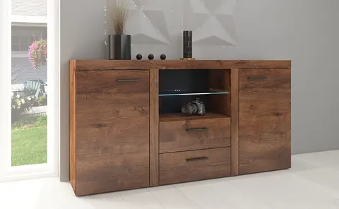 Komoda RUMBA 2F 2S dąb lefkas