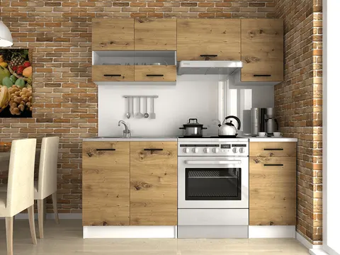 Kuchnia LUIZA III 1,8 m Dąb Artisan