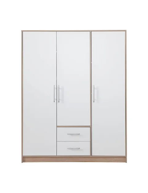 Szafa SMART II 150 cm dąb sonoma + biały lux