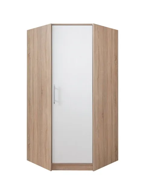 Szafa narożna SMART IV dąb sonoma + biały lux