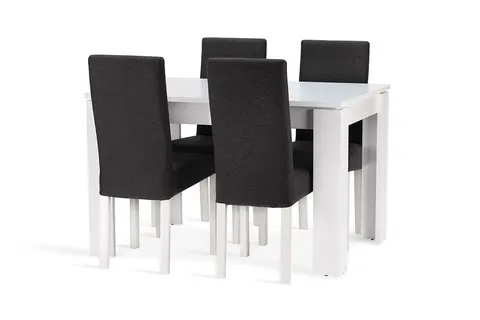 Komplet NELY: stół 120/80 + 4 krzesła