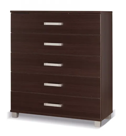 M20 KOMODA 5 SZUFLAD kasztan wenge