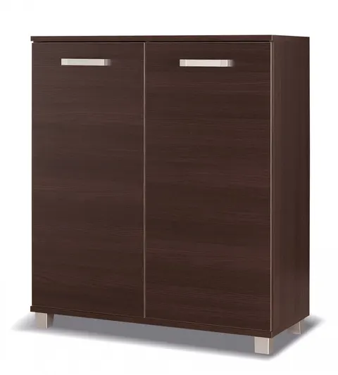 M24 KOMODA 2 DRZWI kasztan wenge