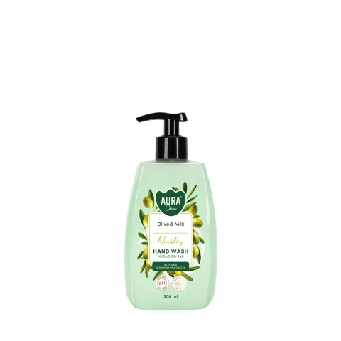 Mydło do rąk 500 ml Oliwka i Mleko AHW-004-005 Aura Care
