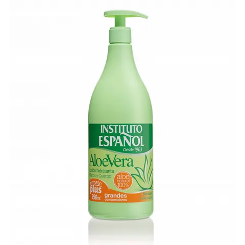 INSTITUTO ESPANOL ALOE VERA Rodzinne opakowanie balsamu do ciała ALOES, 950 ml HIT