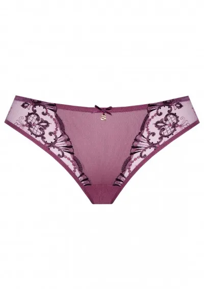 Samanta - Brazyliany Perla M300 wrzosowy M Fioletowy