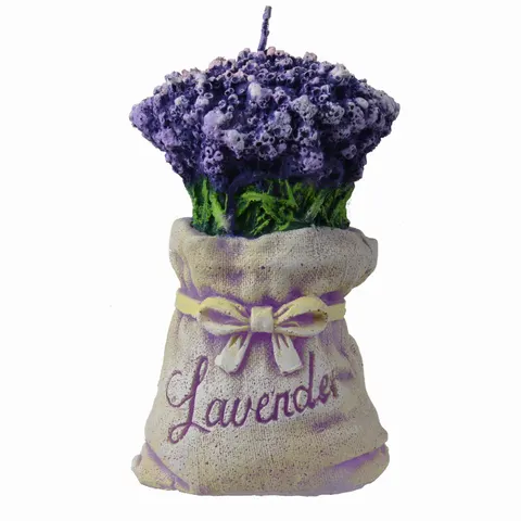 Świeca Worek Lawenda 13 cm