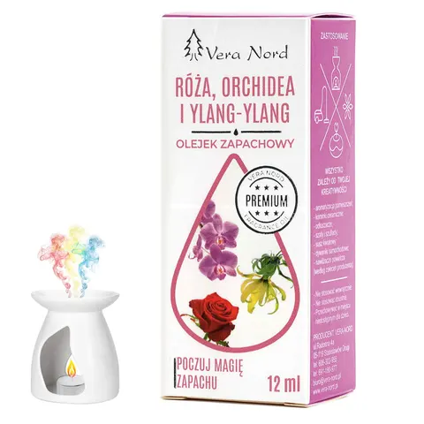 RÓŻA ,ORHIDEA I YLANG olejek zapachowy Vera Nord