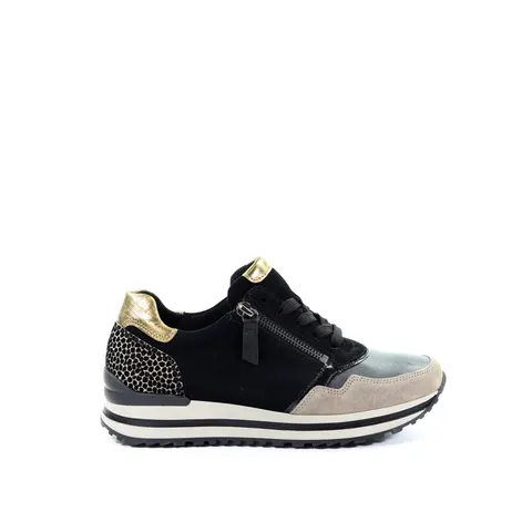 Damskie sneakersy czarne Gabor 76.528.39