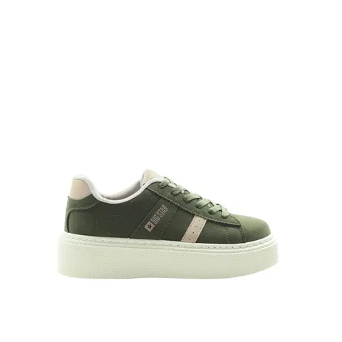 Damskie sneakersy khaki BIG STAR SS274349