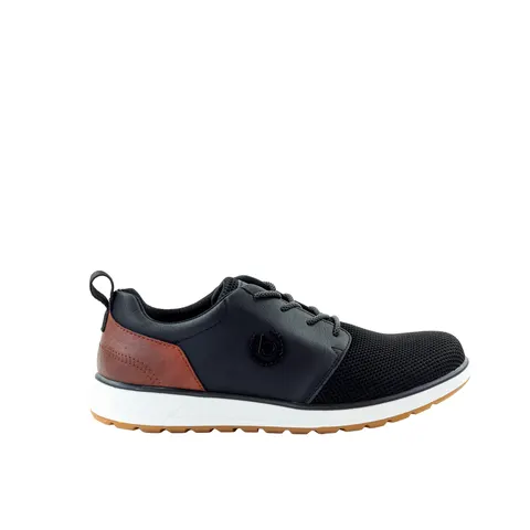 Męskie czarne sneakersy Bugatti 331AFB016900-100