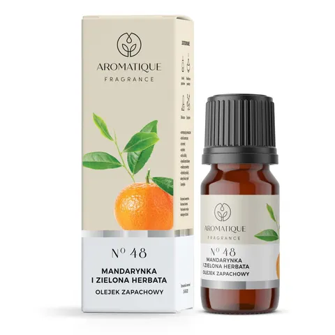 MANDARYNKA i ZIELONA HERBATA Olejek Zapachowy 12ml - AROMATIQUE