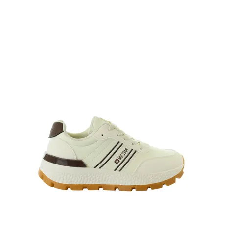 Damskie beżowe sneakersy BIG STAR TT274881