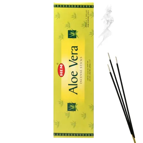 Kadzidełka ALOEVERA Kadzidła HEM 200szt.