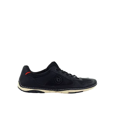 Męskie czarne sneakersy 325A7P065500-1000