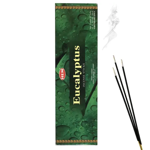 Kadzidełka EUCALYPTUS EUKALIPTUS Kadzidła HEM 200szt.