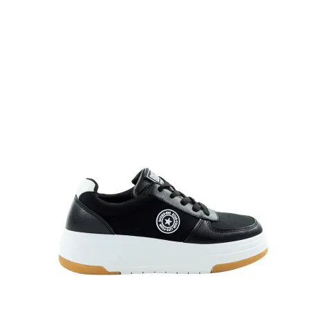 Damskie sneakersy czarne BIG STAR SHOES RR274573