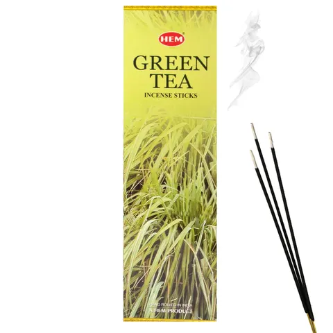 Kadzidełka GREEN TEA ZIELONA HERBATA Kadzidła HEM 200szt.