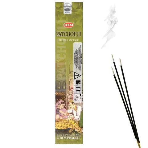 Kadzidełka PATCHOULI 15g NATURALNE Pyłkowe