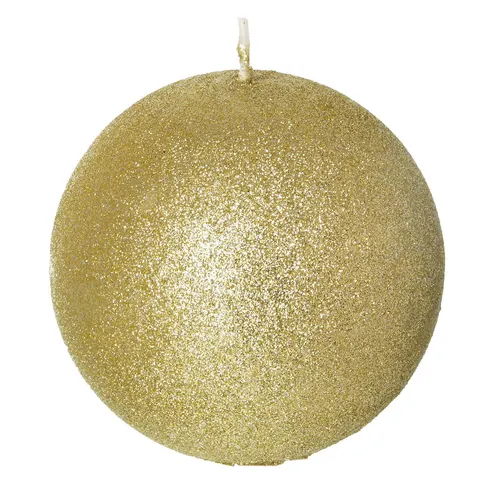 Glamour kula fi 10 cm Złoty Brokat