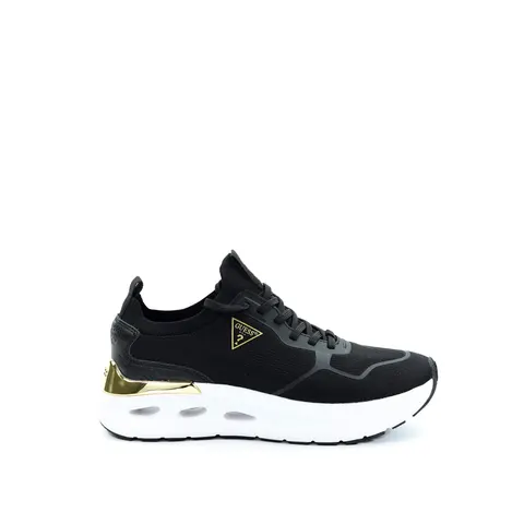 Damskie sneakersy czarne GUESS FLJSOL-FAB12