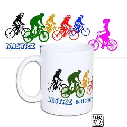Kubek ROWERY, BIKE