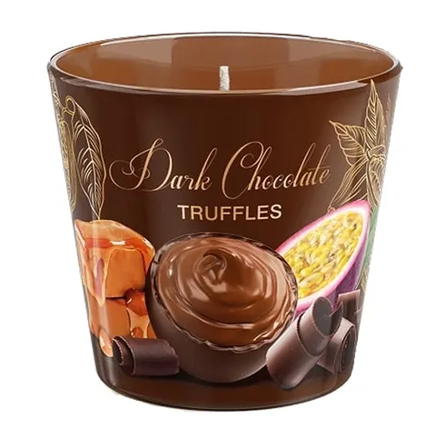 Świeca zapachowa w szklec Chocolate Pradise Dark Truffles 30 h