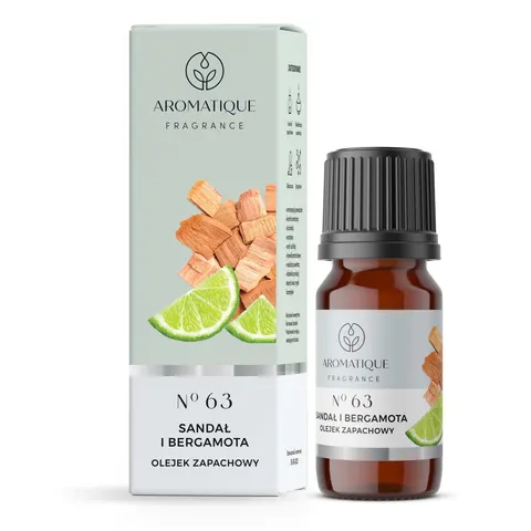 SANDAŁ i BERGAMOTA Olejek Zapachowy 12ml - AROMATIQUE