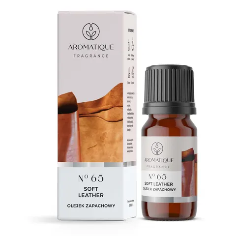 SOFT LEATHER Olejek Zapachowy 12ml - AROMATIQUE