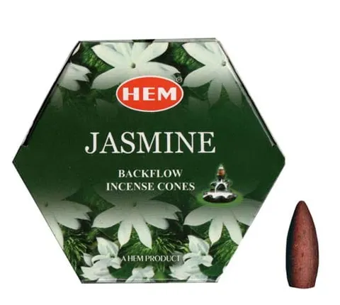 Kadzidełka JASMINE Kadzidła HEM Backflow