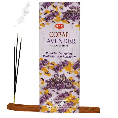 Kadzidełka COPAL LAVENDER Kadzidła HEM 120szt.