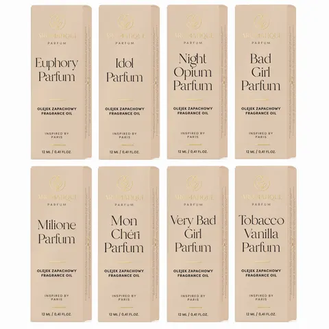 Zestaw HIT 8 x Olejek Perfumowany 12ml AROMATIQUE