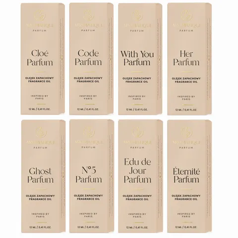 Zestaw HIT 8 x Olejek Perfumowany 12ml AROMATIQUE