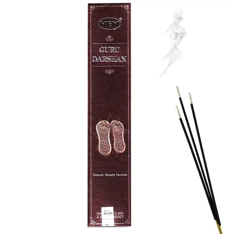 Kadzidełka GURU DARSHAN 15g NATURALNE Pyłkowe