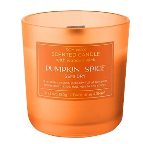 Pumpkin Spice 150 g Semi Dry ŚWIECA ZAPACHOWA