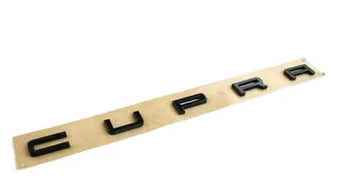 Oryginalny emblemat napis czarny CUPRA na tylną klapę 5FA853687A041