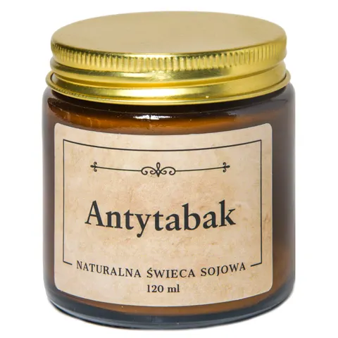 ANTYTABAK Świeca zapachowa sojowa 120 ml